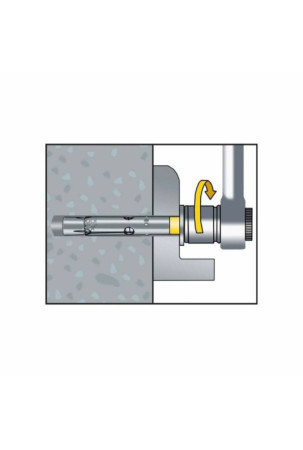 Varžtų dėžutė CELO 8 x 60 mm 30 vnt. Cinkuotas