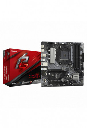 Pagrindinė plokštė ASRock 90-MXBE90-A0UAYZ AMD B550 AMD AMD AM4