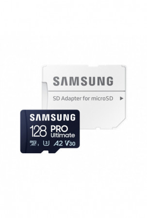 Mikro SD atminties kortelė su adapteriu Samsung MB-MY128SA/WW 128 GB