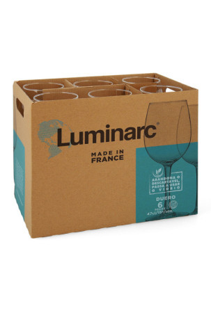 Vyno taurė Luminarc Duero Skaidrus stiklas 470 ml (6 vnt.)