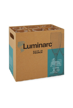 Šampano taurė Luminarc Duero Skaidrus stiklas (170 ml) (6 vnt.)