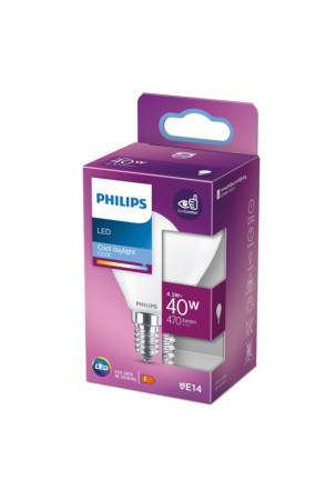 LED lemputė Philips F 4,3 W E14 470 lm 4,5 x 8,2 cm (6500 K)