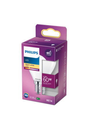 LED lemputė Philips E 6.5 W 6,5 W 60 W E14 806 lm Ø 4,5 x 8 cm (2700 K)