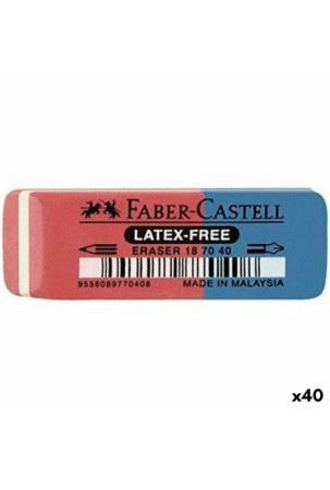 Trintukas Faber-Castell Mėlyna Raudona (40 vnt.)