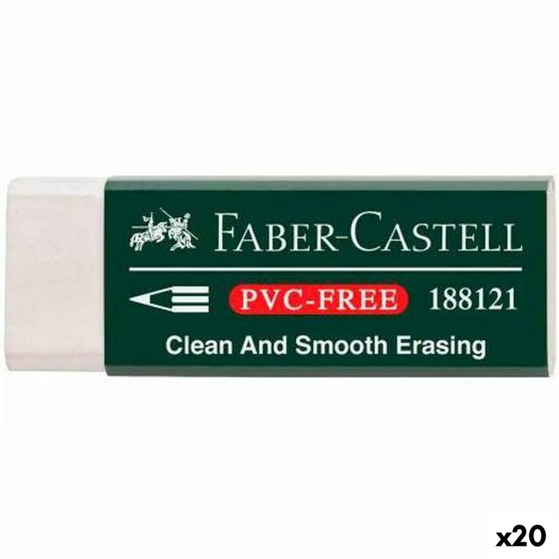 Trintukas Faber-Castell Balta (20 vnt.)