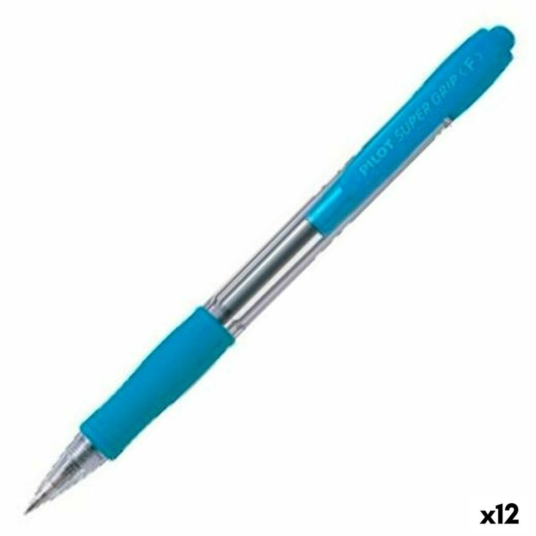 Karžygio Ženklas Pilot Supergrip Mėlyna 0,4 mm (12 vnt.)