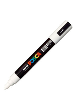 Fetras POSCA PC-5M Balta (6 vnt.)