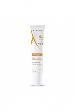 Kremas nuo saulės veidui A-Derma Protect Fluide Invisible Spf 50 40 ml