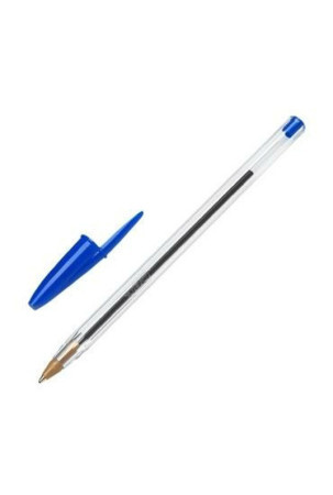 Karžygio Ženklas Bic Cristal Originalus Mėlyna 0,32 mm (50 vnt.)