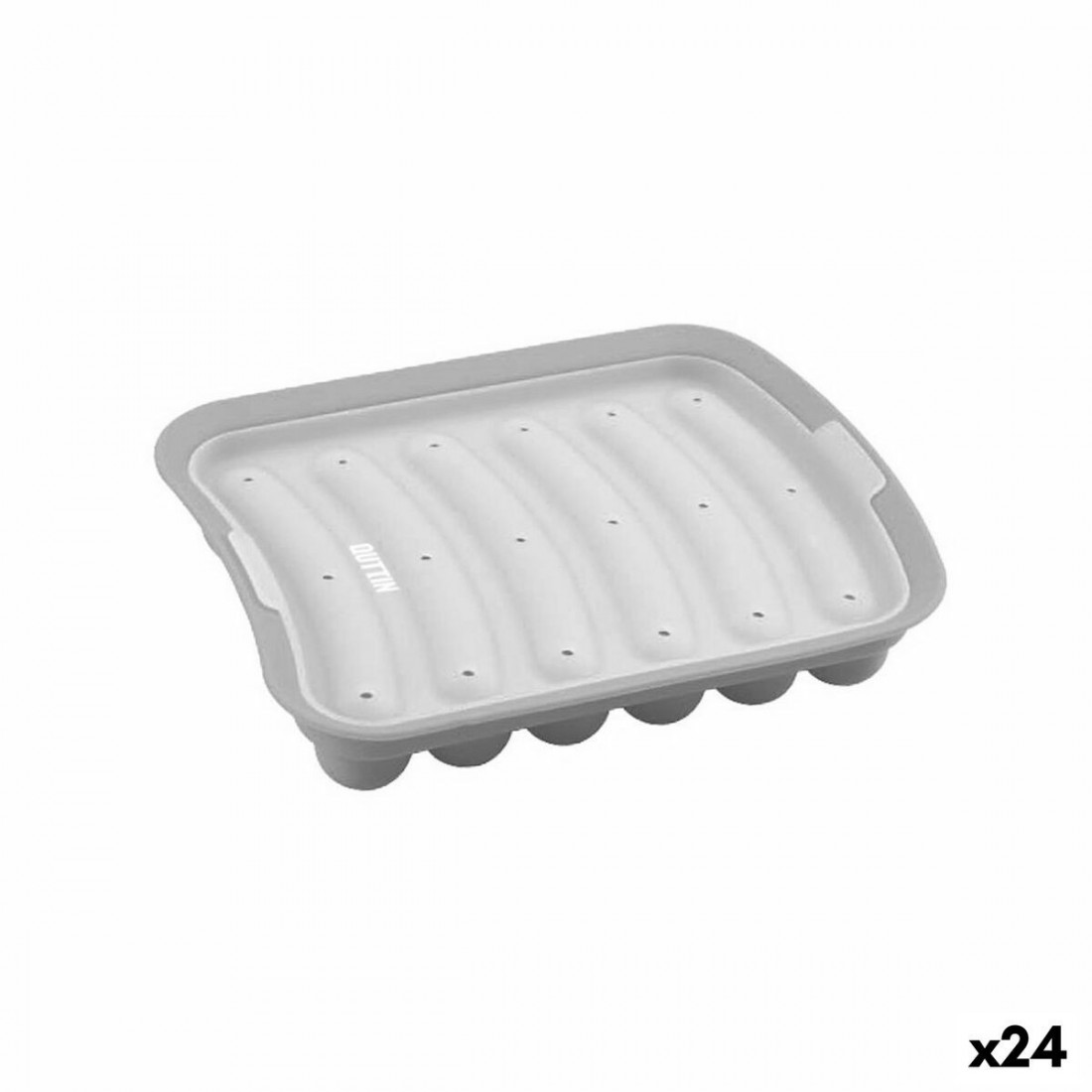 Sausage mould Quttin Mikrobangų Krosnelę Silikoninis 17 X 18 cm (24 vnt.)