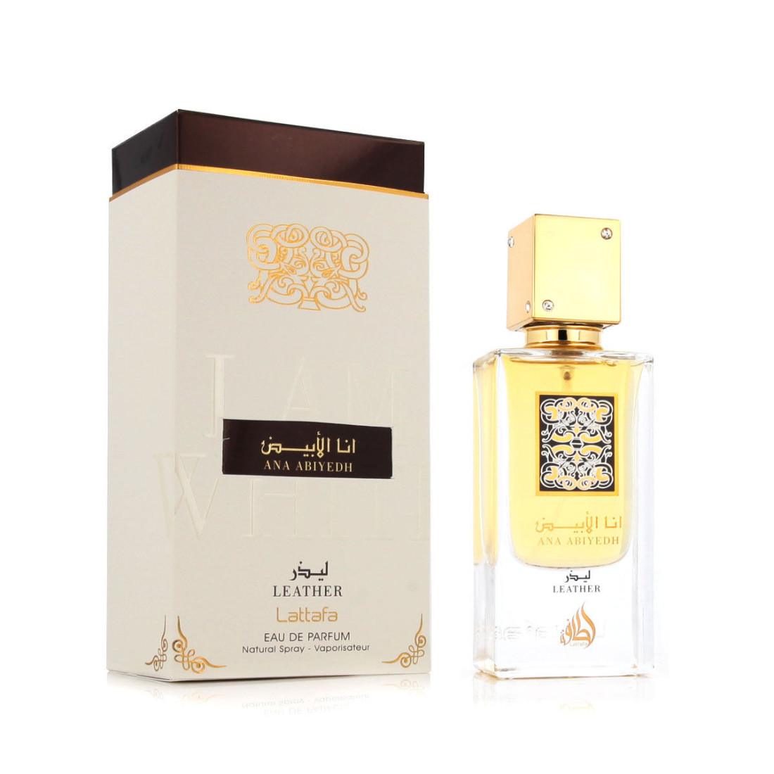 Vyrų kvepalai Lattafa EDP Ana Abiyedh Leather (60 ml)