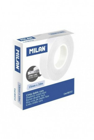 Dvipusė juosta Milan 15 mm 10 m Skaidrus (10 vnt.)