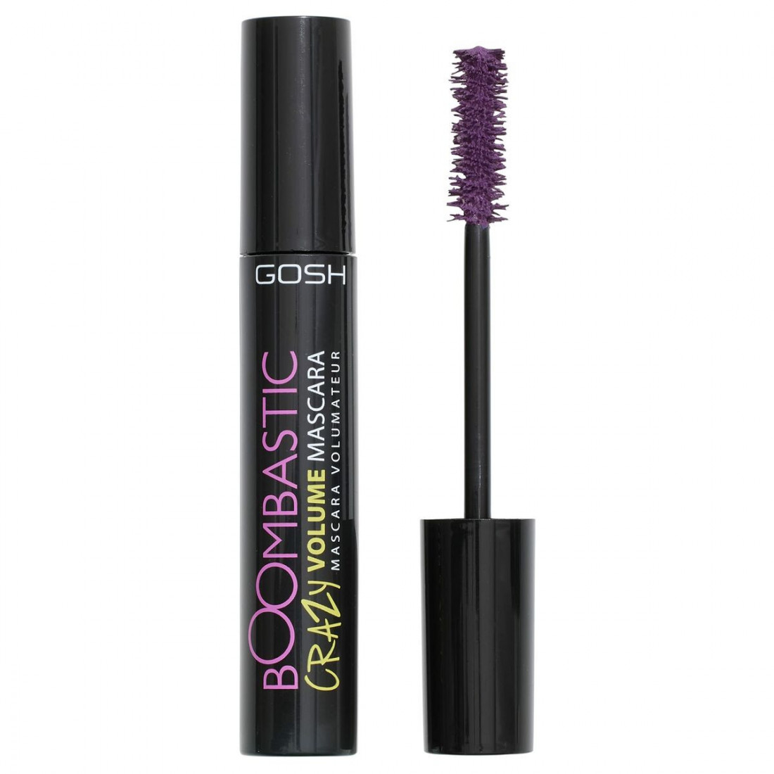 Blakstienų tušas, priduodantis apimties Gosh Copenhagen Boombastic Nº 006 Dusty violet 13 ml