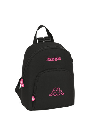 Laisvalaikio kuprinė Kappa Black and pink Juoda 13 L