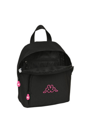 Laisvalaikio kuprinė Kappa Black and pink Juoda 13 L