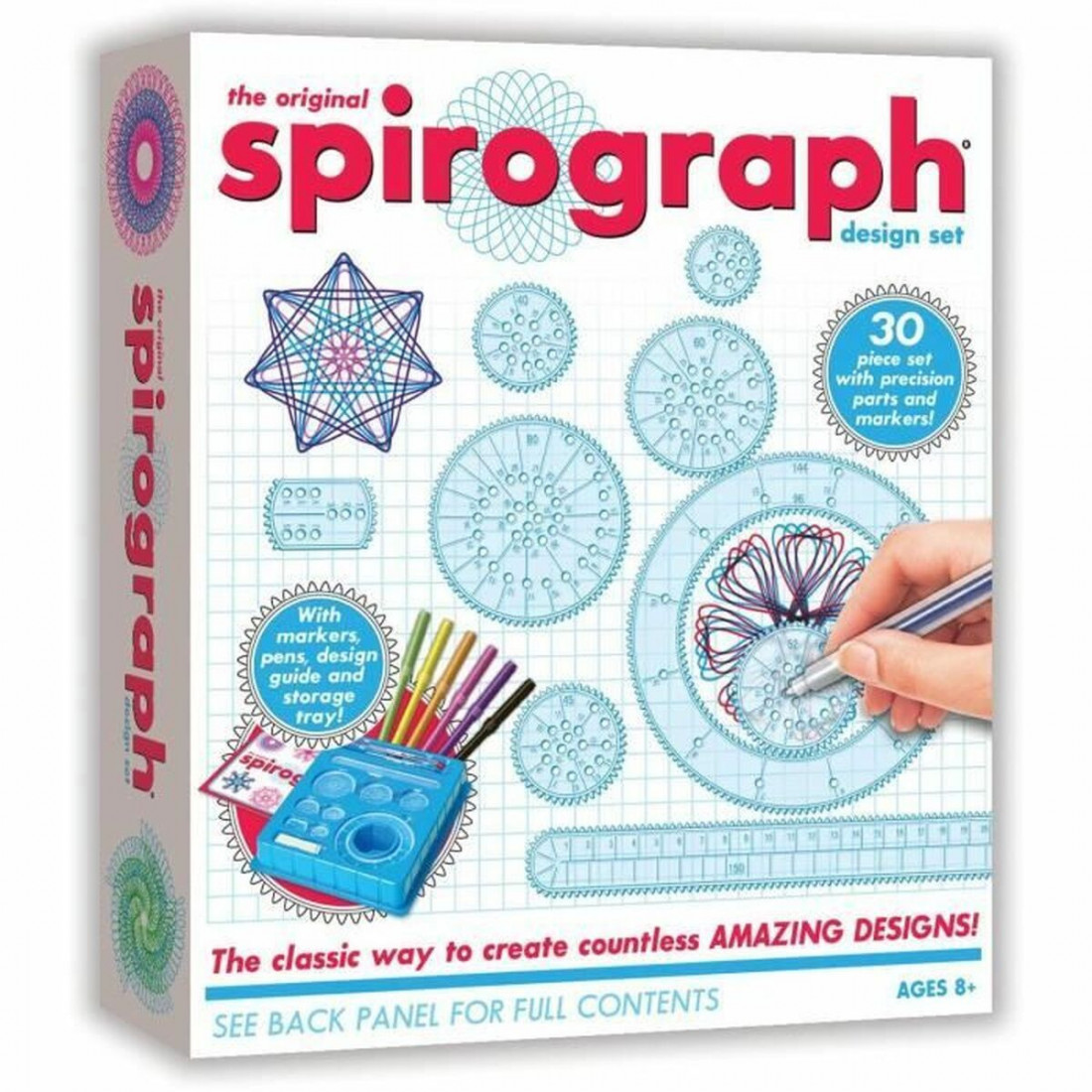 Piešimo rinkinys Spirograph Silverlit 30 Dalys