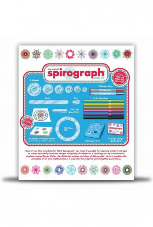 Piešimo rinkinys Spirograph Silverlit 30 Dalys