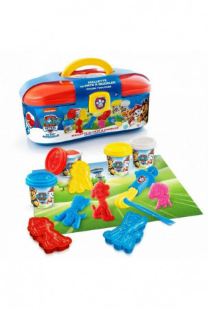 Žaidimas iš plastilino Canal Toys Šunyčiai patruliai 4 spalvos Spalvotas