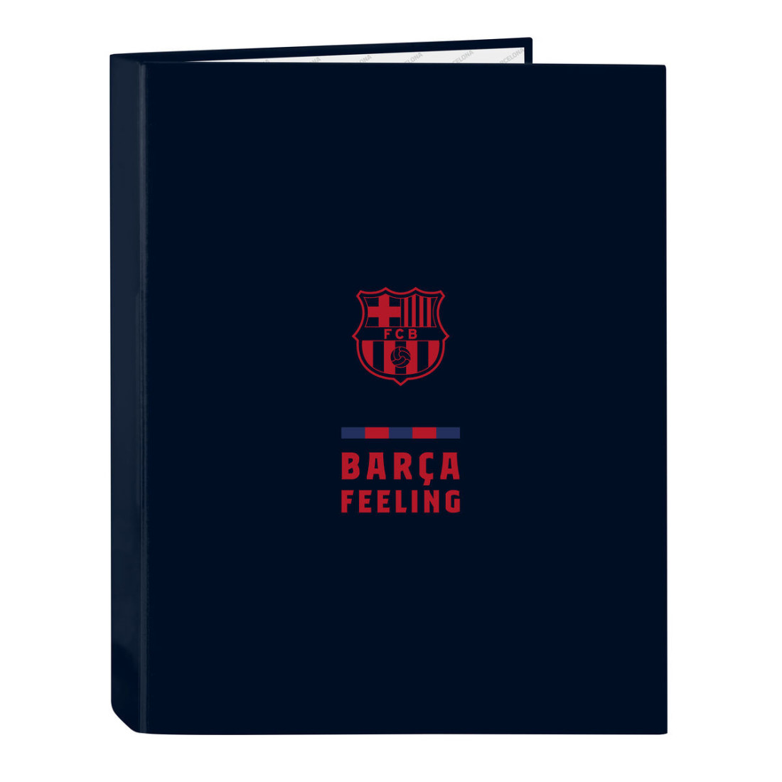 Žiedinis segtuvas F.C. Barcelona Tamsiai mėlyna A4 (26.5 x 33 x 4 cm)