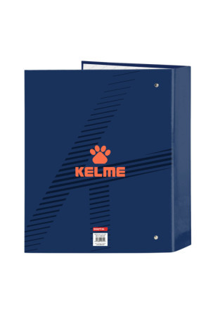 Žiedinis segtuvas Kelme Navy blue Oranžinė Tamsiai mėlyna A4 (27 x 33 x 6 cm)