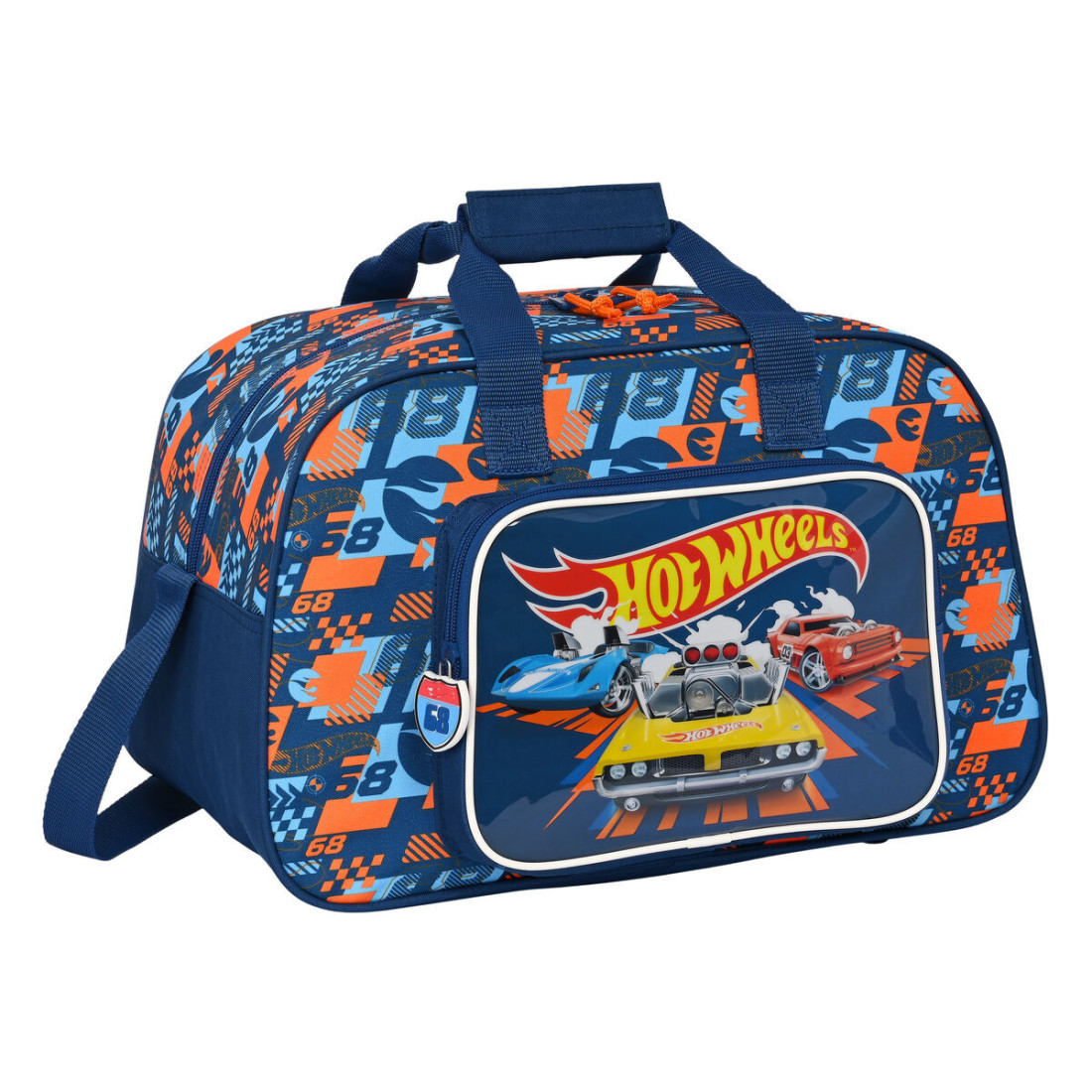 Sporto krepšys Hot Wheels Speed club Oranžinė (40 x 24 x 23 cm)