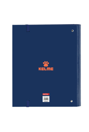 Žiedinis segtuvas Kelme Navy blue Oranžinė Tamsiai mėlyna (27 x 32 x 3.5 cm)