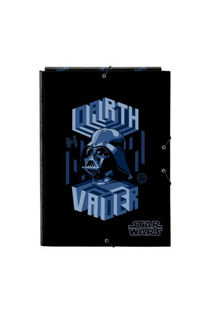 Papkė su skyriais Star Wars Digital escape Juoda A4