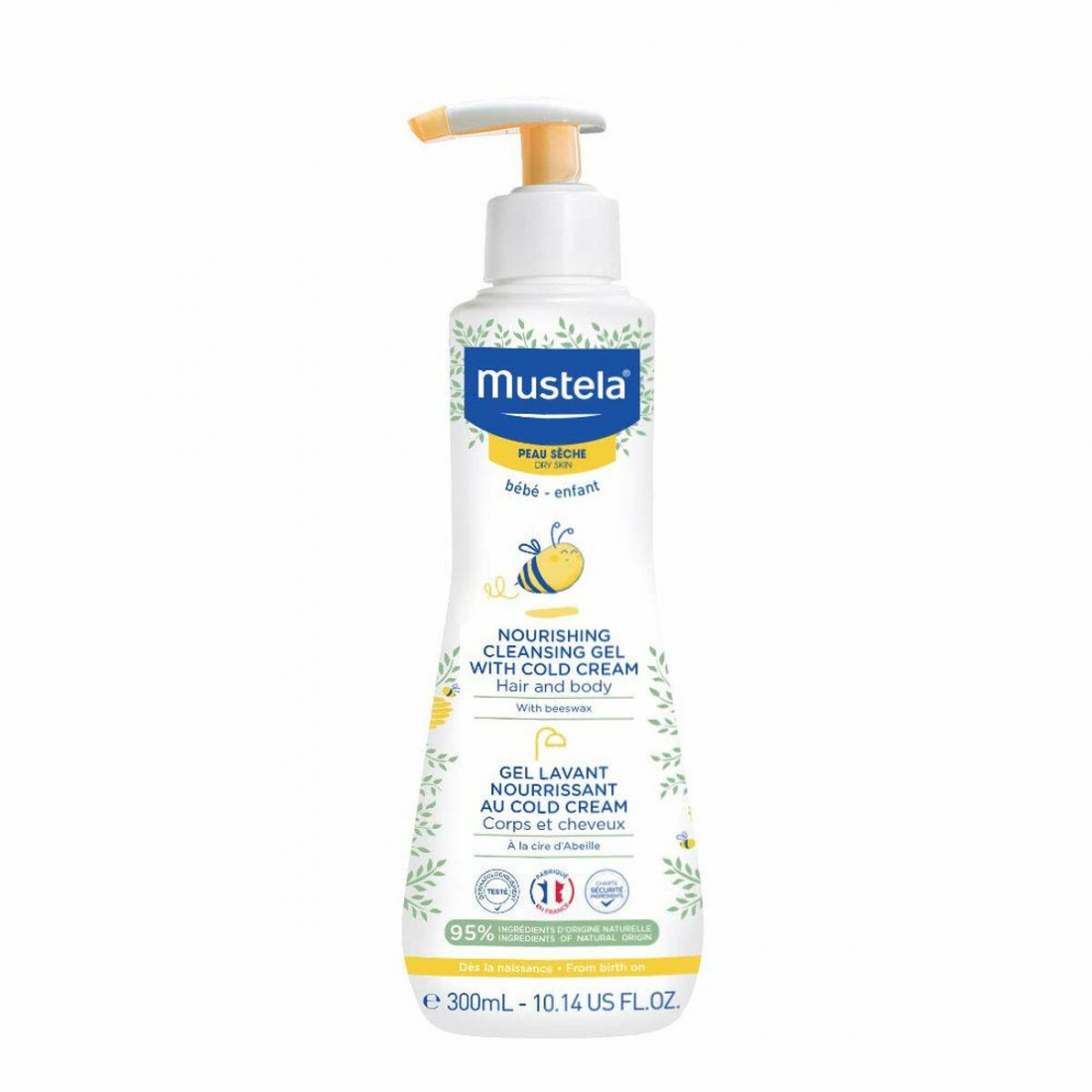 Vonios gelis Mustela  300 ml