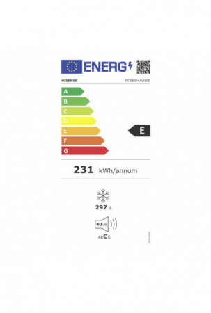 Šaldiklis Hisense FT386D4AWLYE