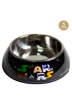 Šunų maisto indas Star Wars Melaminas 180 ml Juoda Metalinis