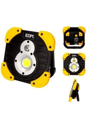 žibintuvėlis LED EDM XL Akcentas Įkraunamas Geltona 15 W 250 Lm