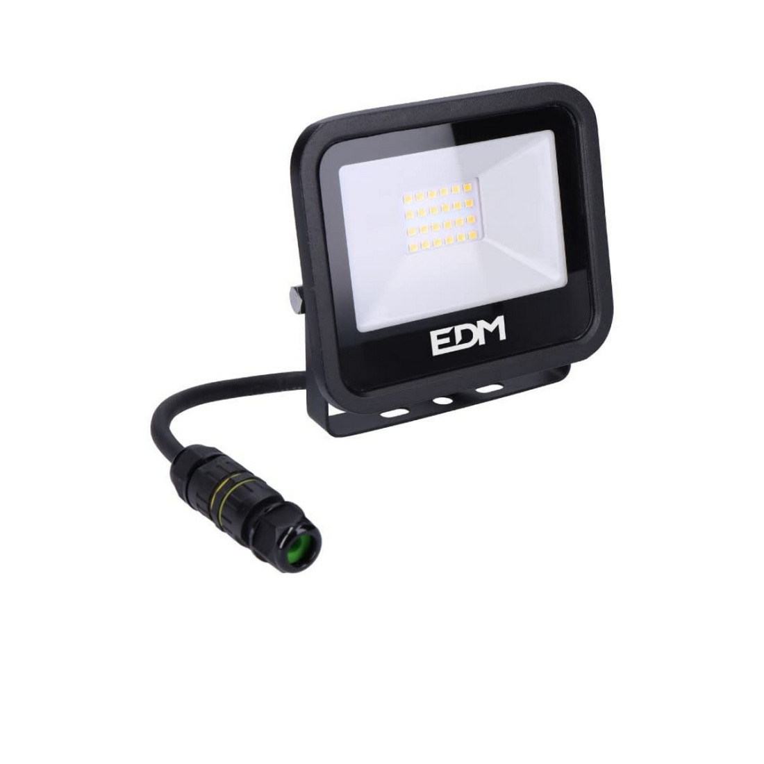 LED spotlight EDM 70401 Black Series Juoda F 20 W 12,4 x 10,6 x 2,8 cm (6400 K)