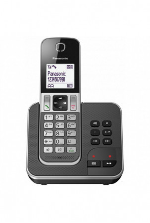 Belaidis telefonas Panasonic KX-TGD320FRG Balta Juoda Pilka