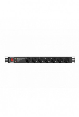 Grandinės plokštė Lanberg PDU-PRO-07F-0200-BK (2 m)