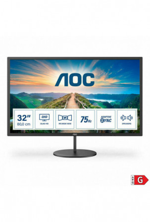 Monitorius AOC Q32V4    32" QHD IPS 75 Hz