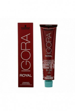 Ilgalaikiai dažai Igora Royal Schwarzkopf Igora Royal 8-00 Nº 8-00 Nº 9.0-rubio muy claro Nº 8.0-rubio claro 60 ml