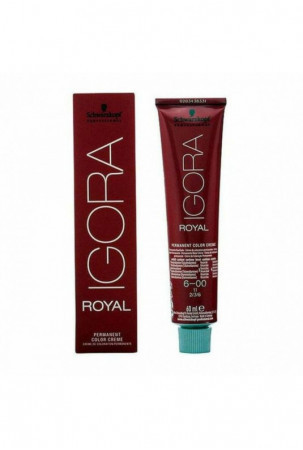 Ilgalaikiai dažai Igora Royal Schwarzkopf Igora Royal 6-00 Nº 6-00 Nº 9.0-rubio muy claro Nº 8.0-rubio claro 60 ml