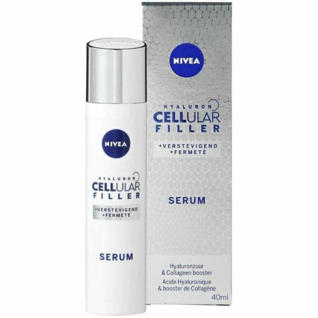 Veido serumas Nivea Cellular Filler Nuo senėjimo Hialurono rūgštis Kolagenas (30 ml)