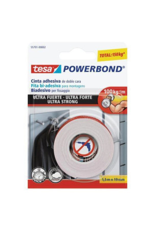 Lipni juosta TESA Powerbond Ultra Strong (19 mm x 1,5 m)