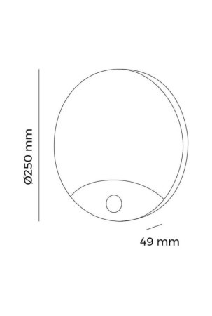 LED sienos šviesa EDM 1850 Lm Balta Spalvotas 15 W 1250 Lm (4000 K)