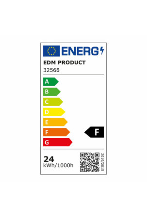 LED Flush montavimo lubų šviesos sienos šviesos EDM F 24 W (4000 K)