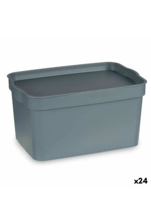 Universali dėžė Pilka Plastmasinis 2,3 L (13,5 x 11 x 20 cm) (24 vnt.)