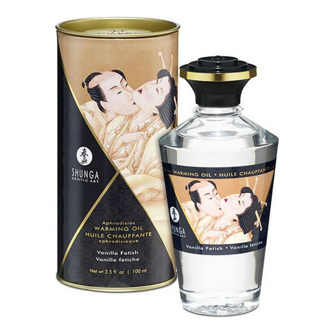 Erotinis masažinis aliejus Shunga Vanilla fetish 100 ml