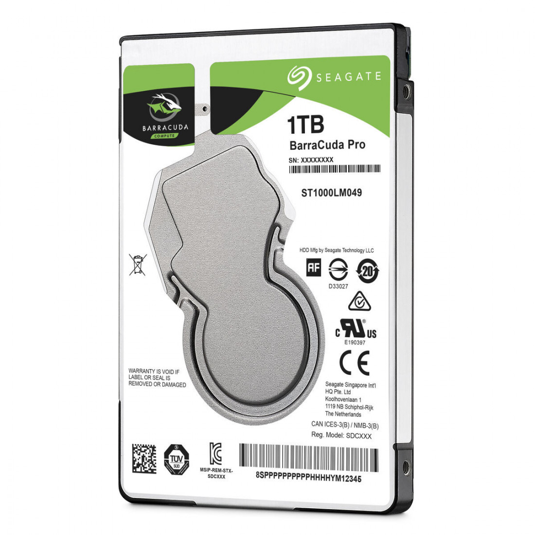 Kietasis diskas Seagate ST1000LM049 1 TB SATA6 128 MB 2,5" 1 TB HDD