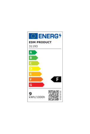 Pailgas LED EDM F 9 W T8 850 Lm Ø 2,6 x 60 cm (3000 K) (3200 K)