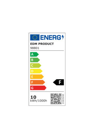 LED lemputė EDM F 10 W E27 810 Lm 12 x 9,5 cm (3200 K)