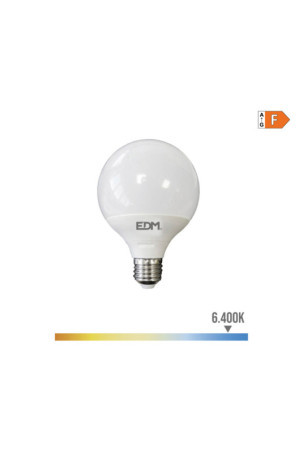 LED lemputė EDM F 15 W E27 1521 Lm Ø 12,5 x 14 cm (6400 K)