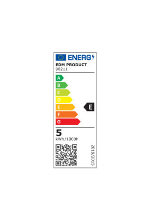 LED lemputė EDM E 5 W G9 575 Lm Ø 1,43 x 6,45 cm (4000 K)