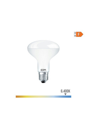 LED lemputė EDM Atšvaitas F 12 W E27 1055 lm Ø 9 x 12 cm (6400 K)