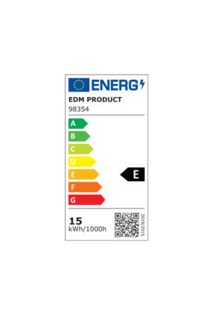 LED lemputė EDM E 17 W E27 1800 Lm Ø 6,5 x 12,5 cm (4000 K)